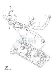 FZ8-N 800 FZ8 (NAKED) (39PL) drawing AIR INDUCTION SYSTEM