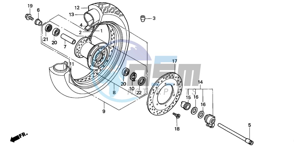 FRONT WHEEL