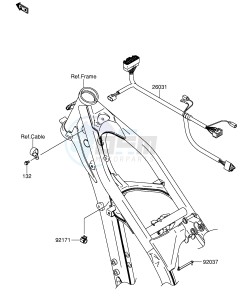 RM-Z250 (E24) drawing CHASSIS ELECTRICAL EQUIPMENT