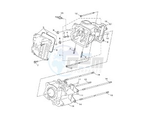 YN F NEO'S 4 50 drawing CYLINDER AND HEAD