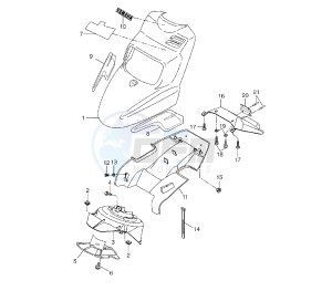 BW'S 50 drawing FRONT BODY 5WW6