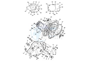 XVS DRAG STAR 1100 drawing CRANKCASE COVER