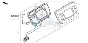 TRX500FM drawing METER