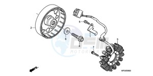 CB600FA Australia - (U) drawing GENERATOR