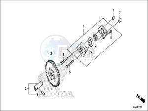 NSC110MPDH UK - (E) drawing OIL PUMP