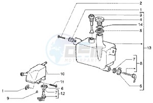 Runner 50 SP drawing Oil mix tank-degaser