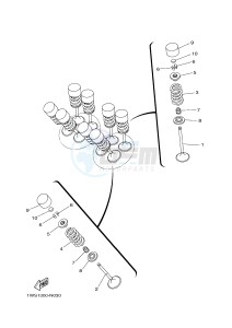 MT07 MT-07 700 (1WSB 1WSC) drawing VALVE