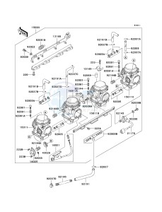 ZR 1200 A [ZRX1200R] (A4-A5) drawing CARBURETOR -- CN,US- -