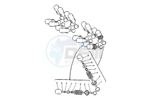 FZS FAZER (FZS600S) 600 drawing VALVE