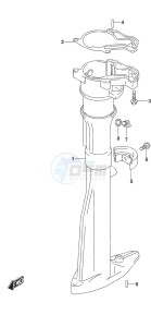 DF 2.5 drawing Drive Shaft Housing (S)