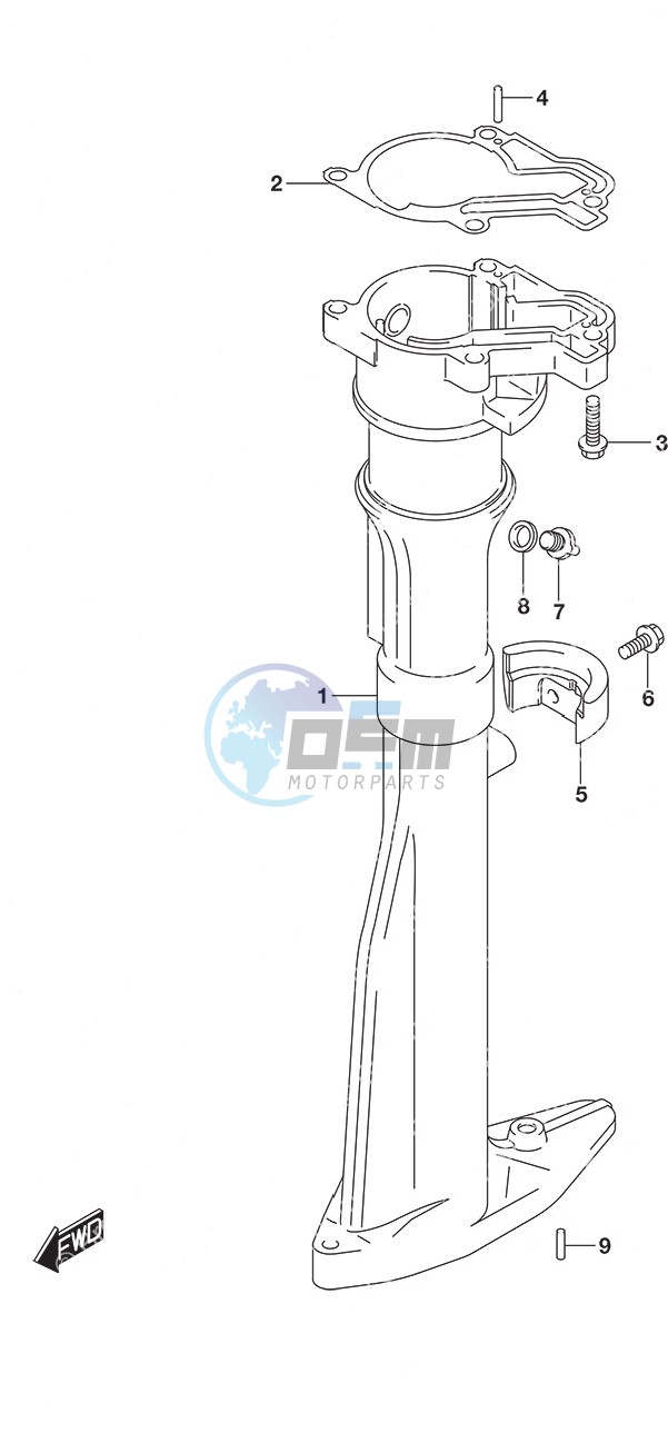 Drive Shaft Housing (S)