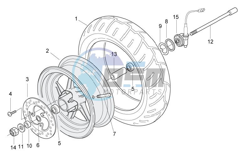 Front wheel