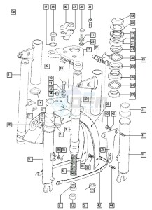 A3_S25 50 drawing Front fork