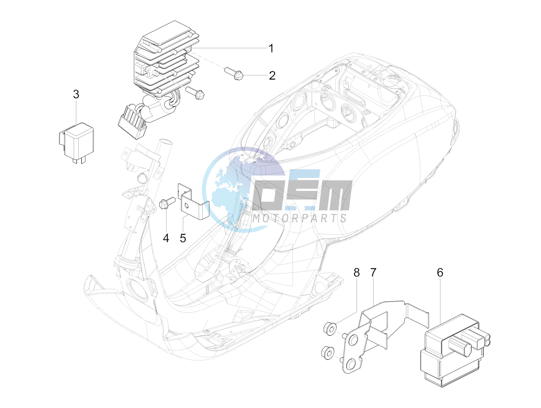 Voltage Regulators - Electronic Control Units (ecu) - H.T. Coil