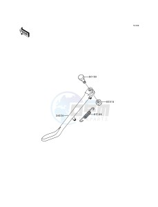 VN 1500 E [VULCAN 1500 CLASSIC] (E1) [VULCAN 1500 CLASSIC] drawing STAND-- S- -