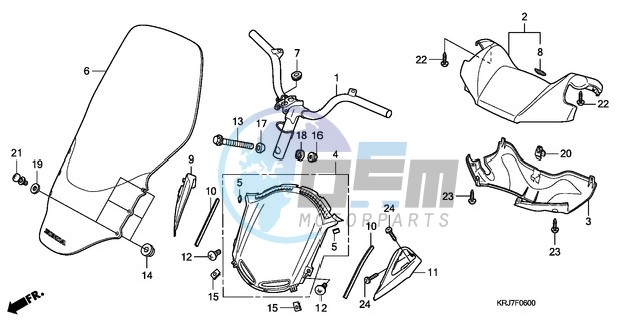 HANDLE PIPE/HANDLE COVER