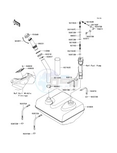 JT 1500 E [ULTRA 260X] (E9F) E9F drawing FUEL TANK