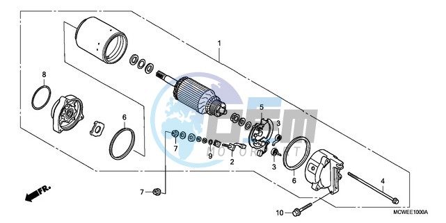 STARTING MOTOR