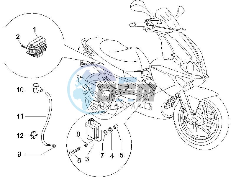 Voltage Regulators - Electronic Control Units (ecu) - H.T. Coil