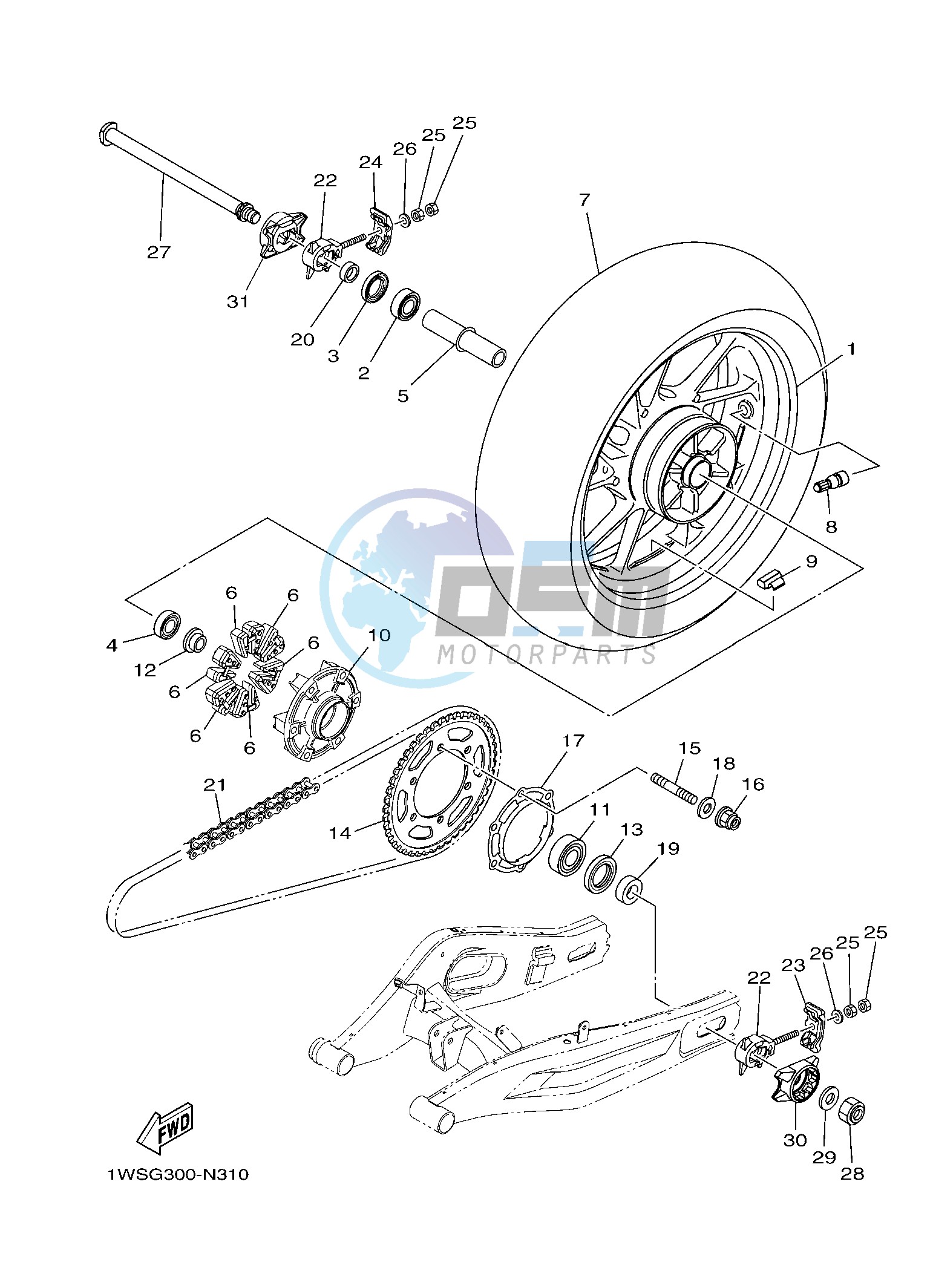 REAR WHEEL