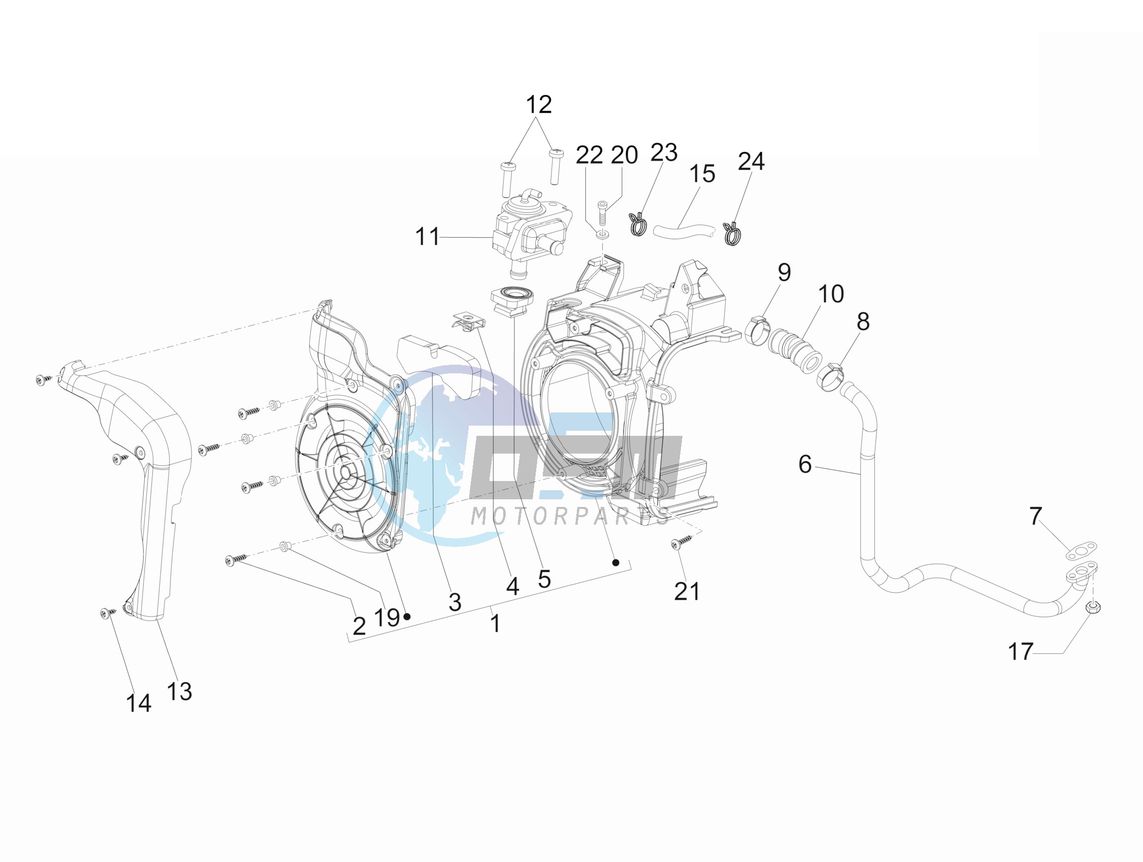 Secondairy air box