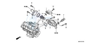 CBR600FB drawing THERMOSTAT