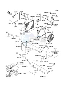 MULE_4010_DIESEL_4X4 KAF950FDF EU drawing Radiator