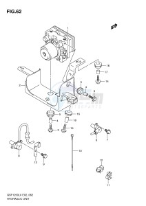 GSF1250 (E2) Bandit drawing HYDRAULIC UNIT (GSF1250AL0)