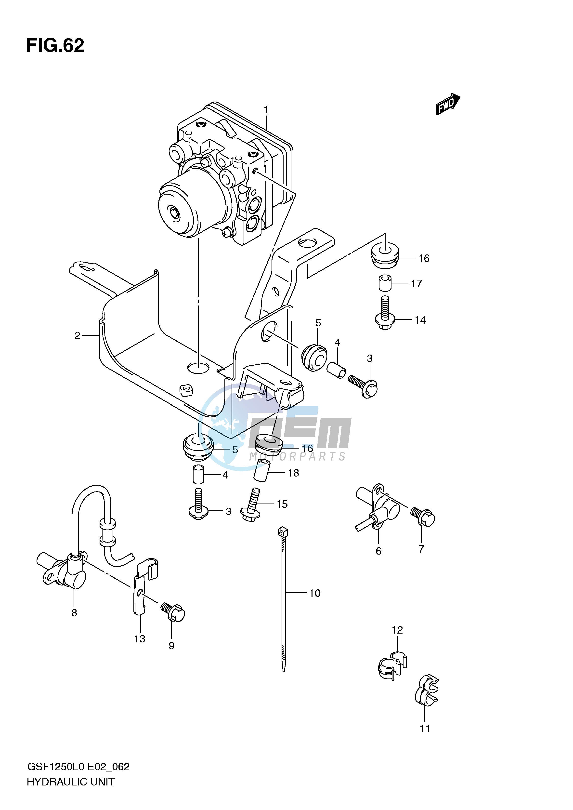 HYDRAULIC UNIT (GSF1250AL0)