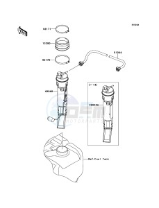 JET_SKI_STX-15F JT1500AFF EU drawing Fuel Pump