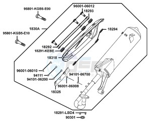 NEW DINK 50 Netherlands drawing Exhaust Muffler