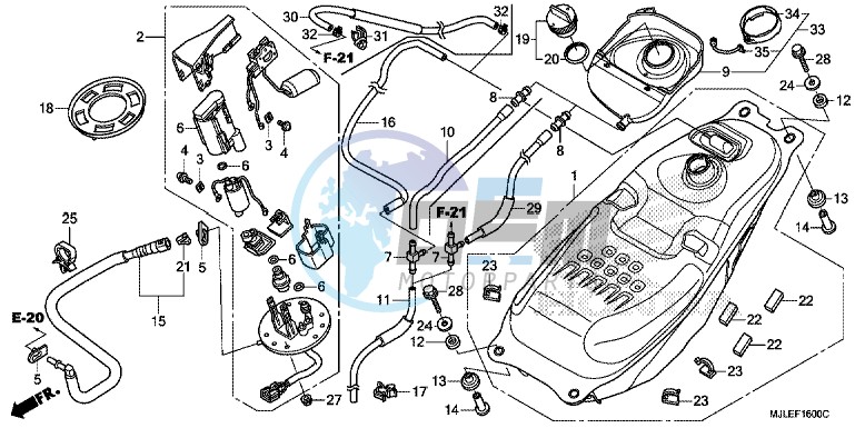 FUEL TANK/ FUEL PUMP