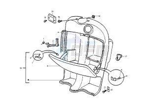 free 100 drawing Front glove compartment