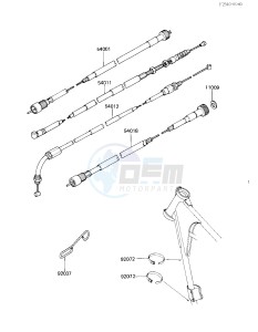 KZ 305 B [LTD] (B2-B3) [LTD] drawing CABLES