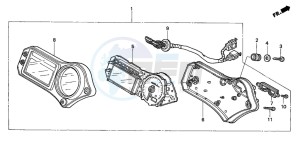 CBR600F4 drawing METER (2)