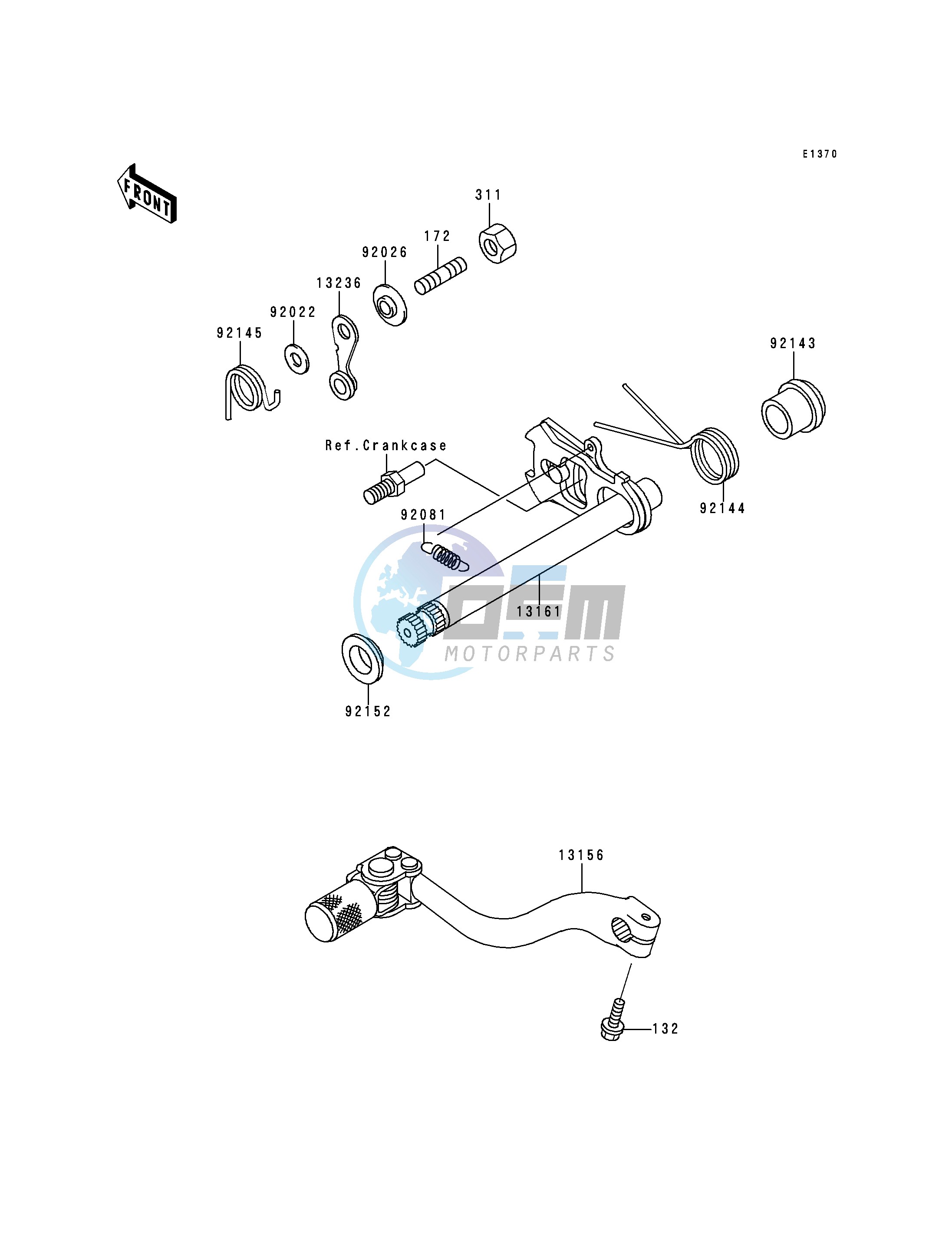 GEAR CHANGE MECHANISM