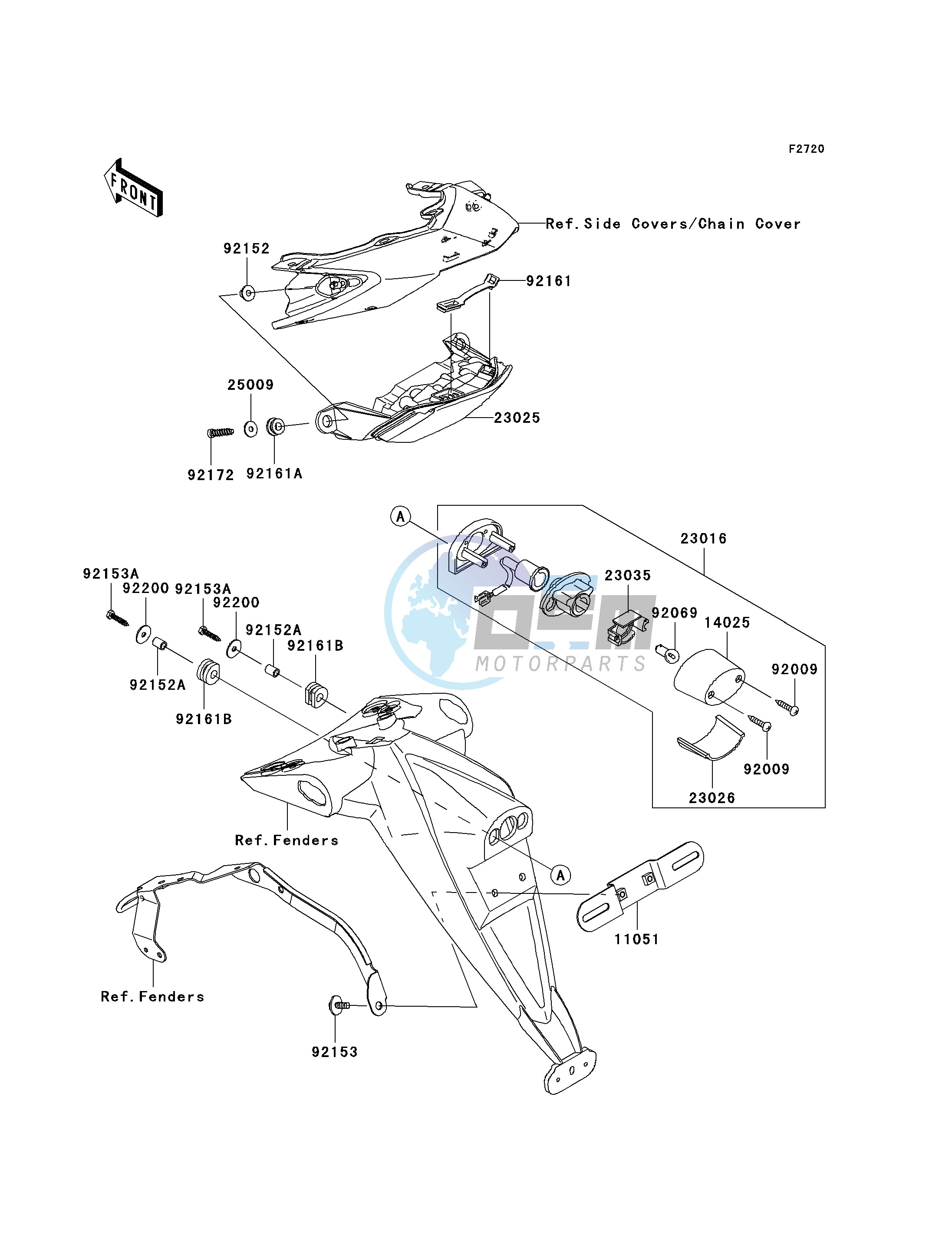 TAILLIGHT-- S- -