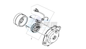 SENDA R - 125 CC VTHSC1B1A 4T EU2 drawing GENERATOR