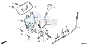 VFR800XH 2ED - (2ED) drawing CYLINDER HEAD (REAR)