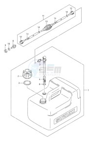 DF 9.9 drawing Fuel Tank