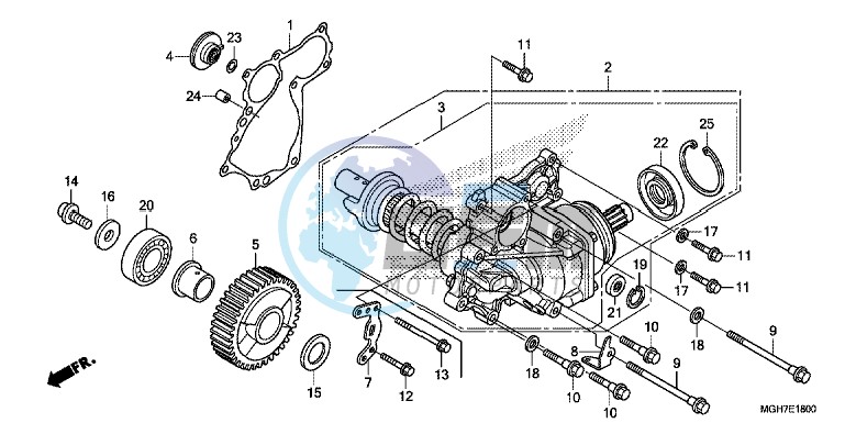 SIDE GEAR CASE