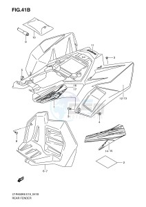 LT-R450 (E19) drawing REAR FENDER (MODEL K9)