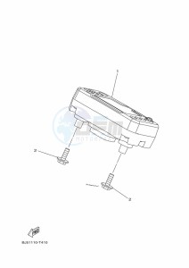 YFM450FWB KODIAK 450 (BJ5E) drawing METER