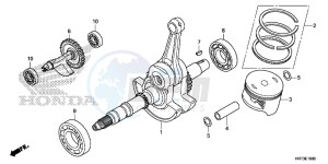 TRX420FA6H Europe Direct - (ED) drawing CRANKSHAFT/PISTON