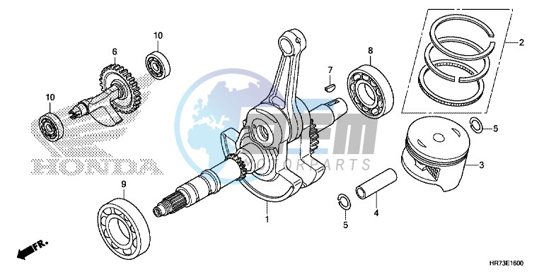 CRANKSHAFT/PISTON