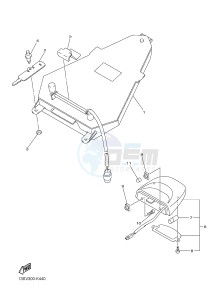 YZF-R6 600 R6 (1JSL 1JSM) drawing TAILLIGHT