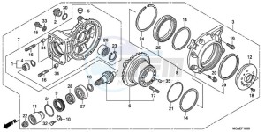 GL18009 SI / AB NAV - (SI / AB NAV) drawing FINAL DRIVEN GEAR