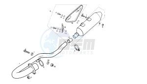 CROSS CITY - 125 CC 4T EU3 drawing EXHAUST NEW