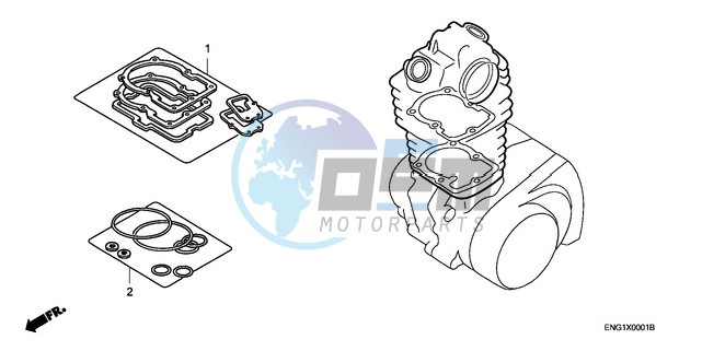 GASKET KIT A