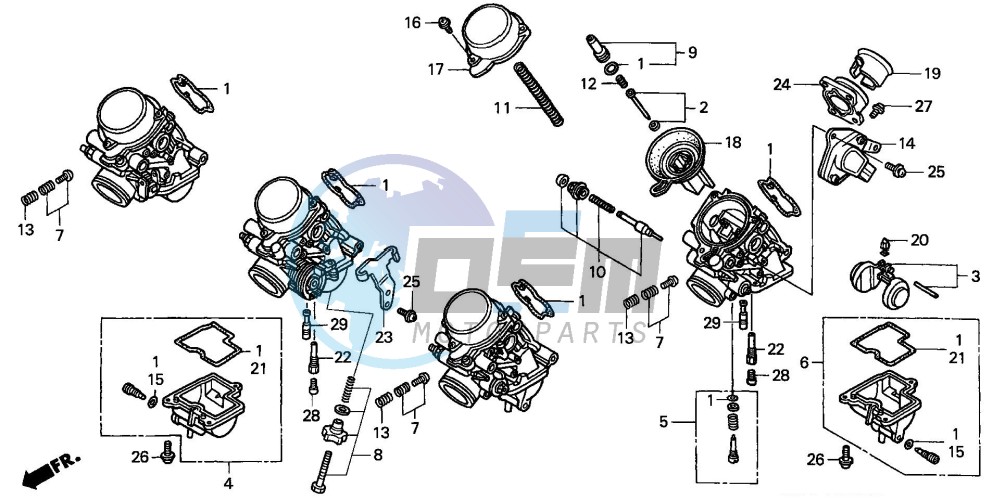 CARBURETOR (COMPONENT PARTS) (2)